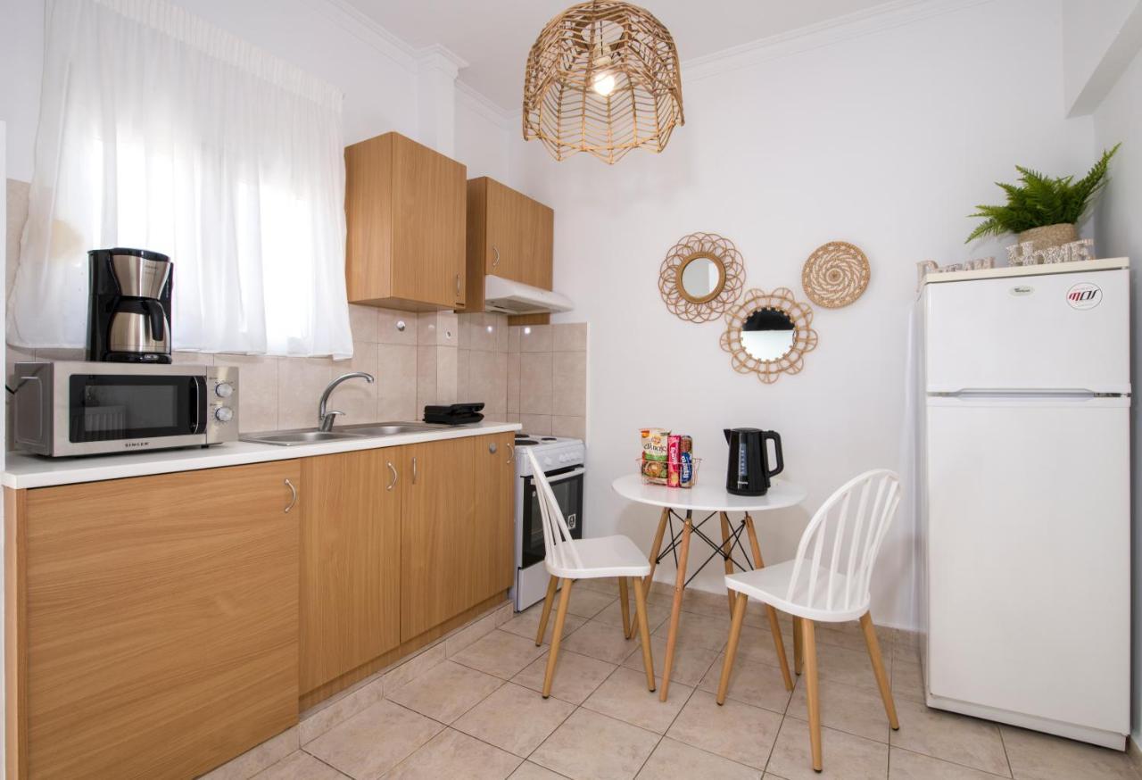 Center Manolia Dream 1 Bedroom Apartment 100M Away From The Beach Ханья Экстерьер фото